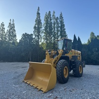 SDLG LG958F 4WD Knicklenker-Lader mit Großer Schaufel, Versiegelter Klimatisierter Kabine und Austauschbaren Arbeitswerkzeugen