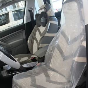 بسعر الجملة غطاء مقعد سيارة بلاستيكي شفاف للاستعمال مرة واحدة عالمي لغسيل السيارات صب الحقن مع خدمة معالجة القطع - Product Image 2