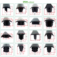 Haute qualité taille personnalisée EPDM joint de joint de panneau solaire T forme isolateur de vibrations en caoutchouc joint solaire PV coupe d'amortisseur
