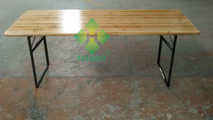 Mesa de acero inoxidable mesa de cerveza <span class=keywords><strong>cómoda</strong></span> <span class=keywords><strong>y</strong></span> duradera para mesa de eventos <span class=keywords><strong>y</strong></span> juego de banco - Product Image 2