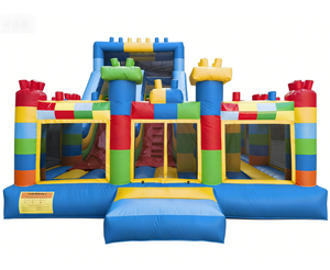 Jouets gonflables de haute qualité en PVC pour aire de jeux pour enfants en plein air, grand toboggan château, trampoline gonflable, nouveau château - Product Image 1