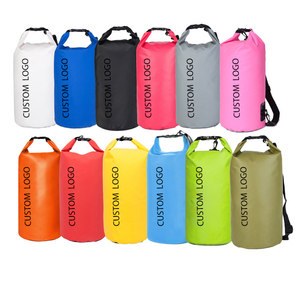 Wholesale custom logo duffel bag 5L 10L 15L 20L PVC swim hiking waterproof dry bag