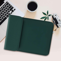 Vente en gros Housse pour ordinateur portable compatible avec MacBook Air 13 pouces/Faux étui en cuir suédé avec petit étui pour accessoires