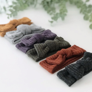 IBaifei personalizzato di cotone Waffle per neonati Set di vestiti per neonati morbido <span class=keywords><strong>corredino</strong></span> da doccia coperta da regalo fascia per la testa camici a nodo - Product Image 6