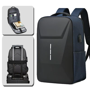 Sac à dos antivol pour ordinateur portable pour hommes et adolescents, avec port de charge USB, 15,6 pouces, sac d'ordinateur pour l'université avec plusieurs compartiments - Product Image 3