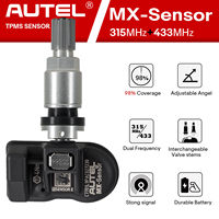 Sensor TPMS Autel MX-Sensor 315MHz+433MHz 2 in 1 Universal Programmable Sensor TPMS Logam