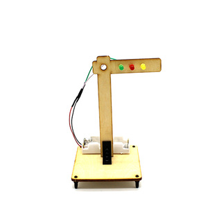 Kit educativo de semáforo para armar, juguete científico STEM para niños, para la enseñanza en el aula - Product Image 1