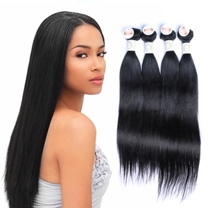 แพ็คเกจผมตรง 100% ผมแท้ 4 มัด และหนึ่งชิ้นแบบ Frontal หนึ่งชุด น้ำหนัก 250 กรัม สำหรับทำผมเต็มศีรษะ - Product Image 6