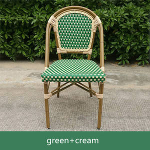 Chaises en rotin de Style français, mobilier d'extérieur pour Patio, café, <span class=keywords><strong>Paris</strong></span>, del - Product Image 4