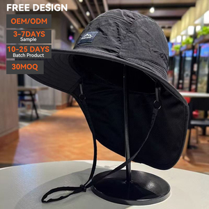 Custom Logo Outdoor <b>Bucket</b> <b>Hat</b> Cotton Fishing Sun <b>Hat</b> Foldable Travel Hiking Casual Summer Soft Premium Quality <b>Men</b> <b>Bucket</b> <b>Hat</b> - Product Image 3