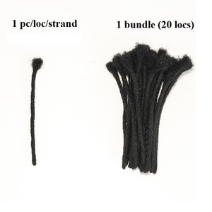 Offre Spéciale KAMA> = 60 extensions de dreadlock en cheveux humains naturels et <span class=keywords><strong>dreadlocks</strong></span> artificielles sur une plate-forme d'exportation numérique mondiale - Product Image 4