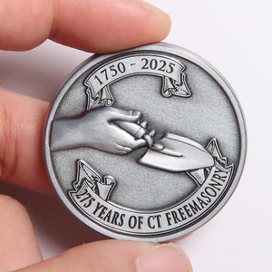 Antike Münzen-Zubehörteile Zinklegierung Metall Siebdruck Individuelle Gedenkmünzen-Herstellung 3D König Geschenke - Product Image 5