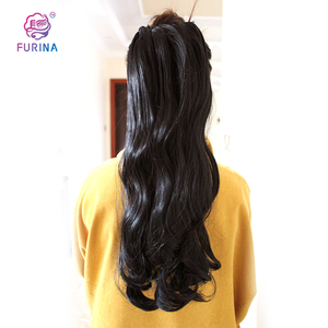 Nuovo clip del panino dei capelli umani di 100% estensione dei capelli del panino semplice e pratico bella accessorio dei capelli per le donne bianche - Product Image 6