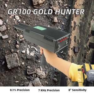 Altın avcısı için uzun menzilli el GR100 yeraltı altın dedektörü plastik Metal bulucu - Product Image 3