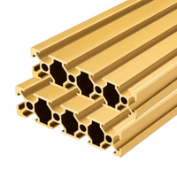 Profilé en aluminium perforé sur mesure pour imprimante 3D, profilé en aluminium extrudé série 6063 6000, 40x40 50x50 90x90
