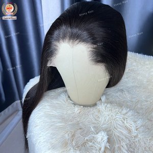 Lagos วิกผมชาย & W แบบใหม่วิก<span class=keywords><strong>ผม</strong></span>ดิบแบบอินเดียวิก<span class=keywords><strong>ผม</strong></span><span class=keywords><strong>ทรง</strong></span>ม. HD วิกผมมนุษย์ลูกไม้ด้านหน้า - Product Image 2