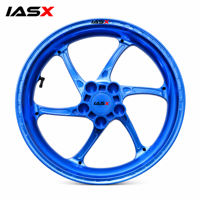 Jantes de moto forgées IASX de 17 pouces, légères, en aluminium 6061-T6, pour Aprilia RSV4 Custom Sportbike