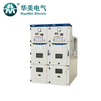 Appareillage électrique à courant alternatif à moyenne tension 12 kV, blindé en acier galvanisé, extractible, encastré dans un coffret métallique, pour la transmission d'énergie