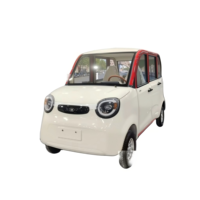 Voiture électrique compacte, quatre portes et quatre sièges, design élégant, vente en gros d'usine, voiture électrique bon marché à 4 roues, mini voiture électrique