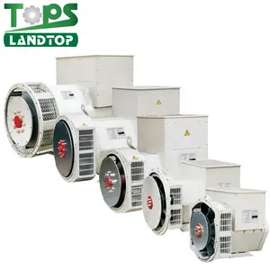 Landtop Stf224 Drie Fase 30kw 40kw 50kva 60kva Enkele/Dubbele Lager 380V 400V Borstelloze Dynamo Voor Diesel Generator