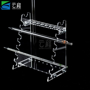 Soporte para pipetas de acrílico Yuncheng, trapezoidal, de un solo lado, para uso en laboratorio - Product Image 1