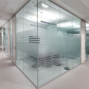 Factory OEM Office Building Shopping Mall Decoration <strong>Vinyl</strong> <strong>Blackout</strong> Glass Privacy Frosted Window Film - Product Image 4