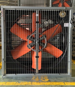 Ventilador Axial Industrial OEM de 1100 mm con Aspas de Acero Galvanizado, 470 RPM, Rodamiento de Manguito, Eléctrico 380V, Color Gris, Envío Gratis - Product Image 1