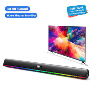 Système de cinéma maison multimédia, barre de son sans fil Bluetooth pour téléviseur, barre de son avec caisson de basses - Product Image 1