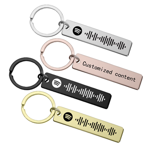 <span class=keywords><strong>Portachiavi</strong></span> portamonete in acciaio inossidabile <span class=keywords><strong>con</strong></span> serigrafia a forma di rettangolo per incisione personalizzata per progetti - Product Image 3