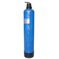 Purificateur d'eau domestique central avec filtres à charbon actif et sable, et lavage à contre-courant manuel pour le traitement de l'eau