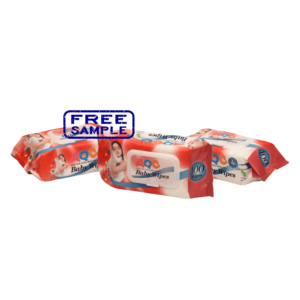 AQC Wholesale Baby Wet Wipes Organic for Water Soft Natural OEM ODM Free Sample for Household Cleaning - Product Image 1