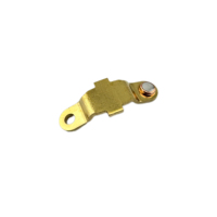 Composant en laiton pour interrupteur électrique SAIJIN, pièce estampée, connecteurs métalliques, borne à ressort SJ-STP-8975, RoHS, ISO9001:2015