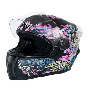 Hochwertige Helms icherheit Mode Voll gesichts sicherheit Motorrad helme Helm