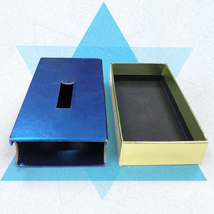 Caja Rígida de Lujo Personalizada con Forro de Esponja CMYK, Cajón Deslizable, Ventana, Grabado en Relieve, Laminado Mate, Patrón Colorido, Reciclable - Product Image 5