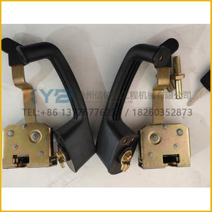 Pièces d'origine pour chargeuse XCMG LW500FN modèle 801503840 502A, y compris les serrures de cabine de porte, fourniture de pièces de machines de construction d'occasion - Product Image 1