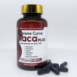 DUOZI OEM Extract Extreme Curve Hip Butt Enlargement Booty Maca Strong Man Capsule Capsule Organic Maca Plus Capsules Pills - Product Image 2