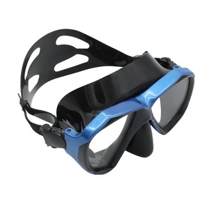 Máscara de buceo con dos ventanas de vidrio templado antivaho para adultos, para snorkel y deportes acuáticos - Product Image 5