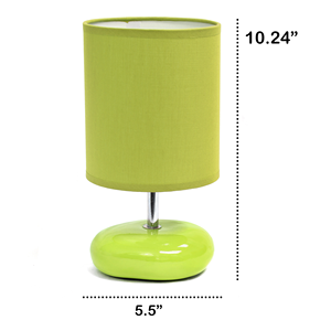 TD Creekwood casa tradizionale Mini Round Rock lampada da tavolo per asilo nido studio ufficio soggiorno Versatile scaffale comodino
