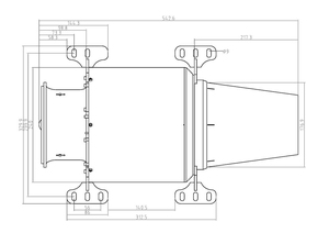TF-TJ1200A 120Kg Stuwkracht Turbostraalmotor Vliegtuigmotor Straalmotor Machines Geproduceerd Door Professionele Fabrikanten Telefly - Product Image 4