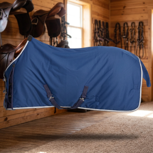 Manta para Caballo de Tela de Algodón Resistente al Agua, Tipo Ripstop, para Invierno, Establos, Equitación al Aire Libre, Cómoda y Transpirable - Product Image 2