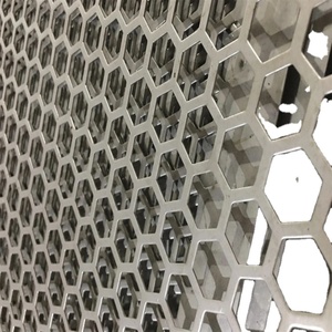 Maille perforée en acier inoxydable 304 316/fer/galvanisé/titane/nickel/aluminium/cuivre poinçonnage maille de tôle perforée - Product Image 2