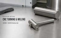 Tournage CNC pour l'usinage de broches de positionnement filetées en T en acier inoxydable SUS304 3D, axe de connexion mécanique personnalisé