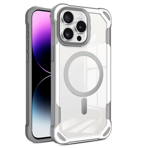 เคสโทรศัพท์มือถือแบบใสป้องกันการตกอย่างแข็งแรงผิวเกล็ดหิมะเหมาะสำหรับ <span class=keywords><strong>iPhone</strong></span> 16 <span class=keywords><strong>PRO</strong></span> <span class=keywords><strong>MAX</strong></span> - Product Image 1