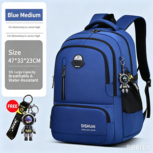 35‑45L Waterproof Oxford Student <b>Backpack</b> Large Capacity with Laptop Compartment Custom Logo for School Travel - Product Image 3
