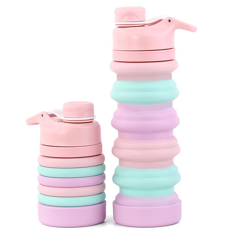 Große Kapazität R2508-620 Outdoor-Sport Silikon Wasser flasche Tragbare Reise Teleskop Falt becher Kreatives Geschenk Trink geschirr****^^^^ https://www.siboasi.com