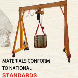 단일 대들보 실내 갠트리 크레인 전기 호이스트 - Product Image 1
