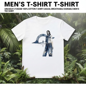 Camiseta Unisex de 210 g/m², 100 % Algodón, Informal, Transpirable y Duradera para Hombre - Product Image 3