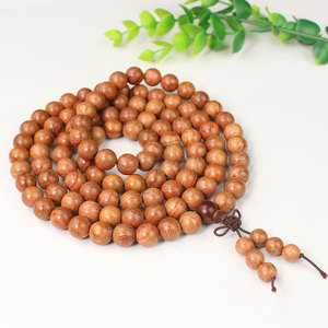 Burmese Rosewood 108 <b>Bead</b> Buddhist Prayer <b>Bracelet</b> Polished Unisex Gift Fashion Beaded <b>Bracelet</b> - Product Image 1