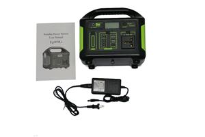 휴대용 발전소 300W - 태양광 발전기 (태양광 패널 선택 가능), 가정용 비상 전원, 날씨 비상 상황, 야외 활동용 - Product Image 5