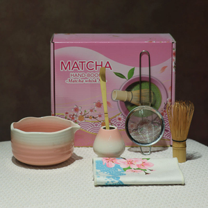 Tazón de matcha con pico vertedor, juego de herramientas para matcha, juego de matcha estilo japonés, juego de herramientas para matcha Hyabonri - Product Image 5